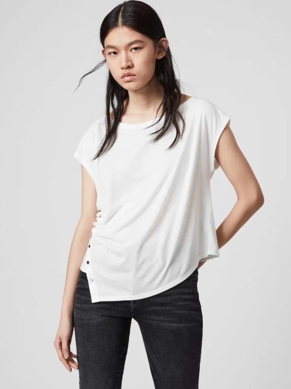 All Saints Hatti Short Sleeve Shirt